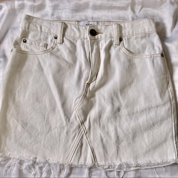 Pistola white denim skirt - Picture 4 of 7